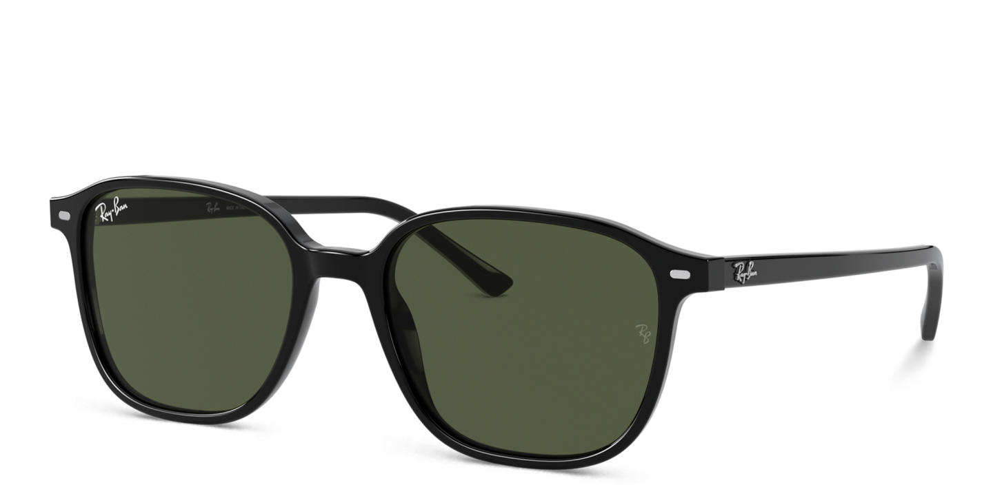Ray-Ban Leonard Unisex Square Sunglasses in Black – Product Photo 1