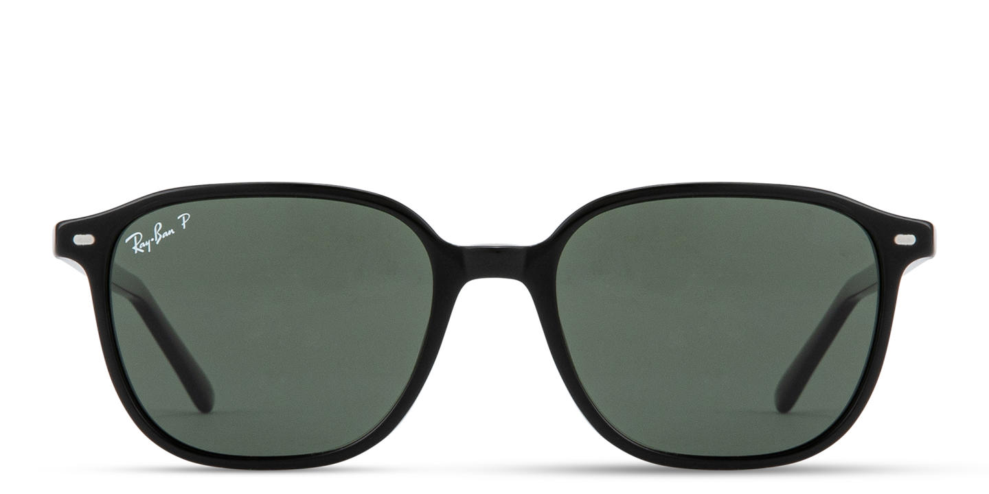 Ray-Ban Leonard Unisex Square Sunglasses in Black – Product Photo 0
