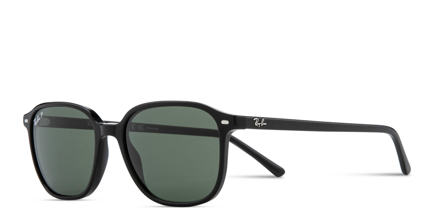 Ray-Ban Leonard Unisex Square Sunglasses in Black – Product Photo 1