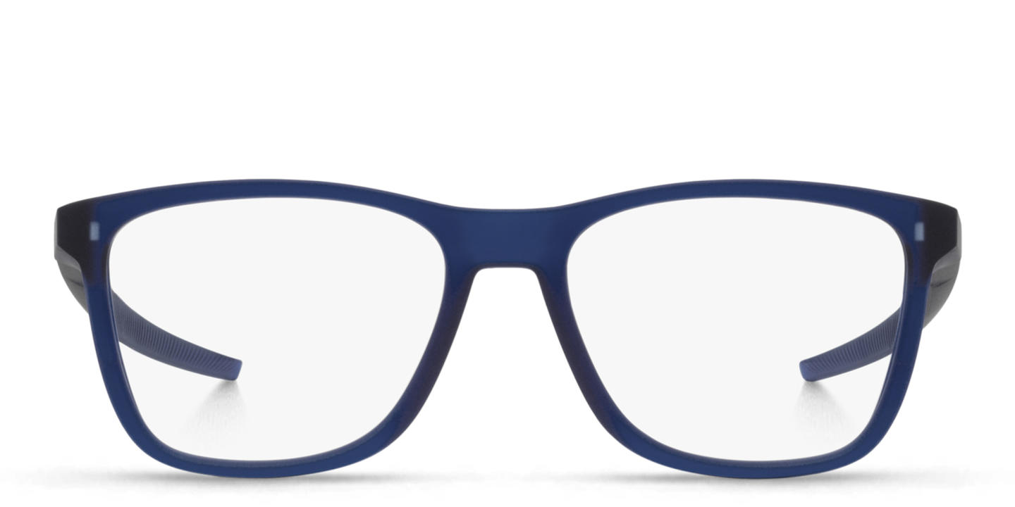 Oakley Wide Square Eyeglasses in Blue – Product Photo 0