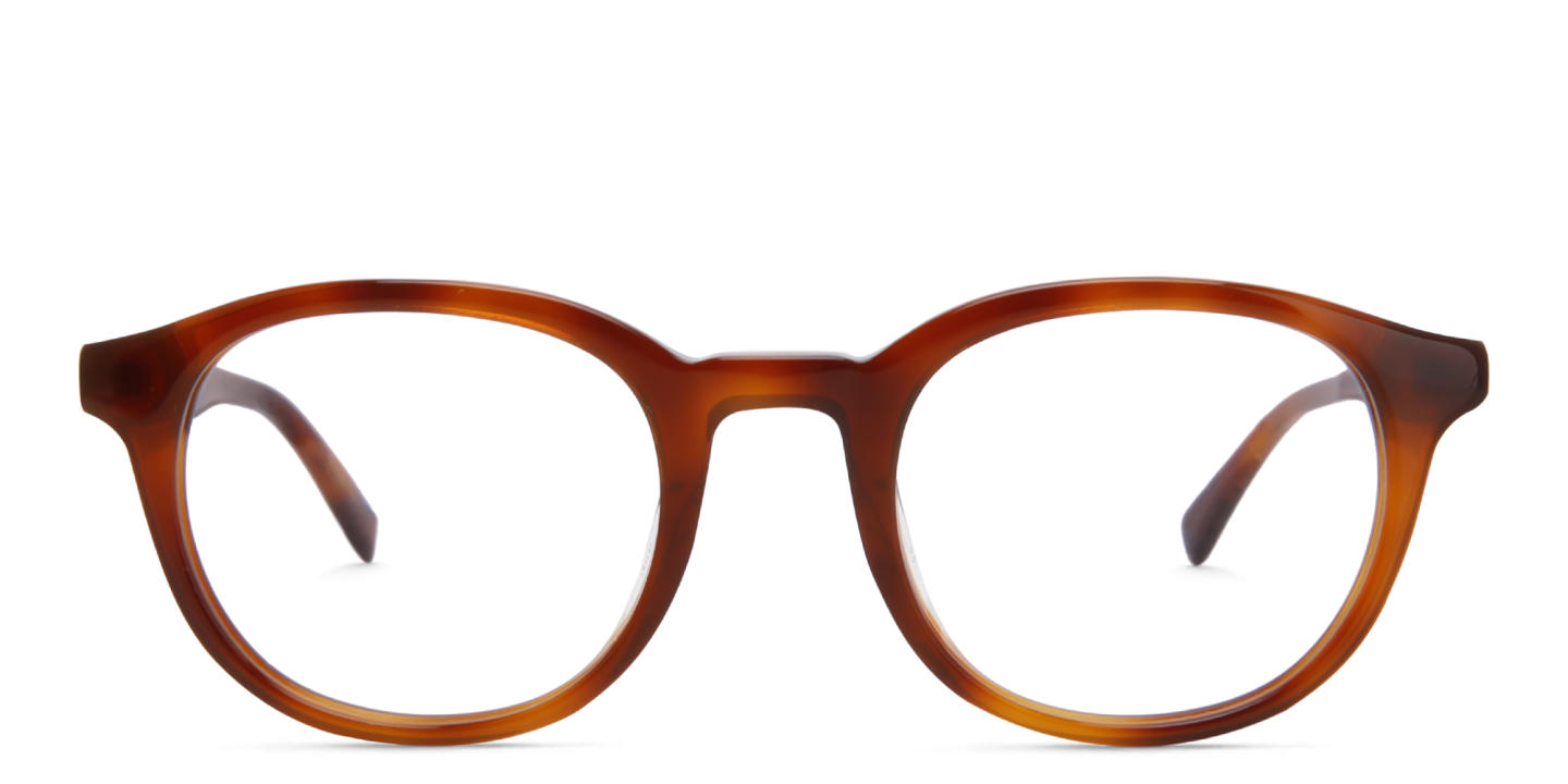 EYE'M Round Eyeglasses in Tortoise – Product Photo 0