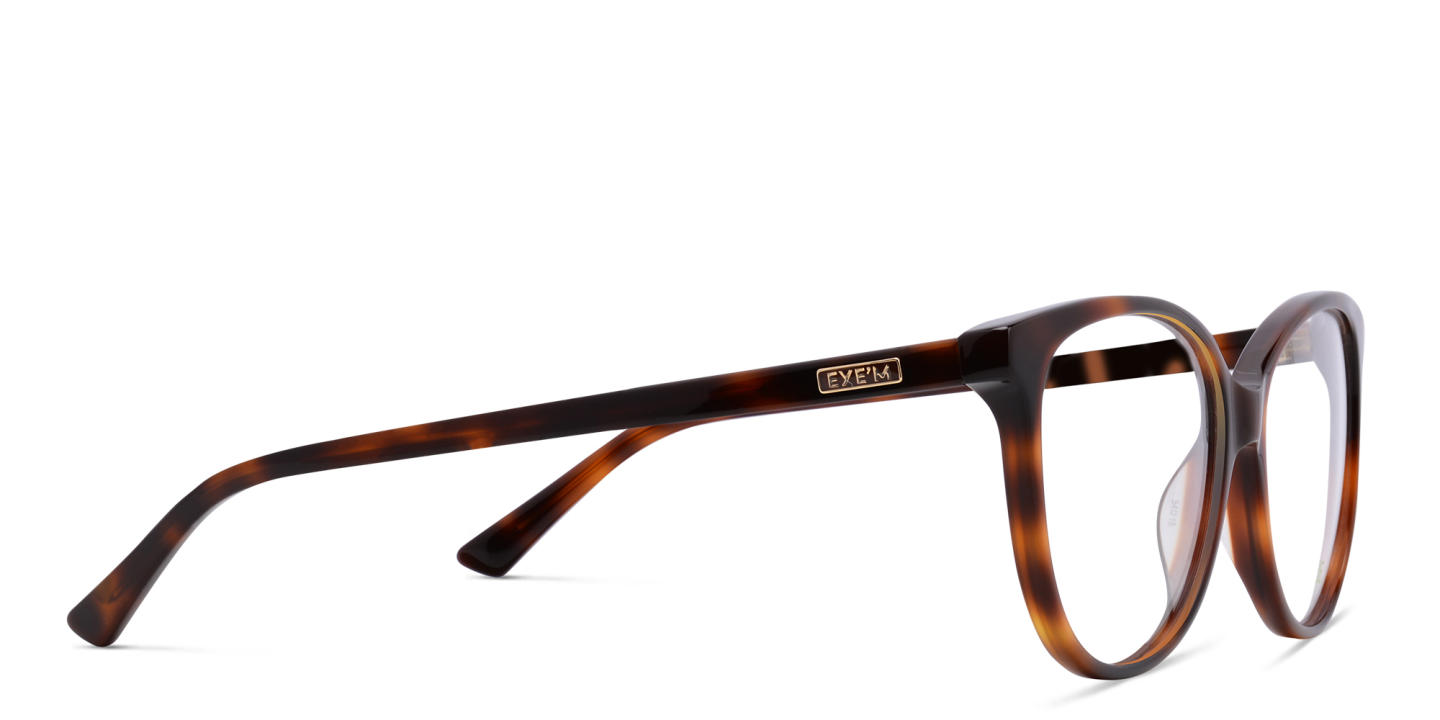 Shop EYE'M Cat Eye Eyeglasses in Havana online.