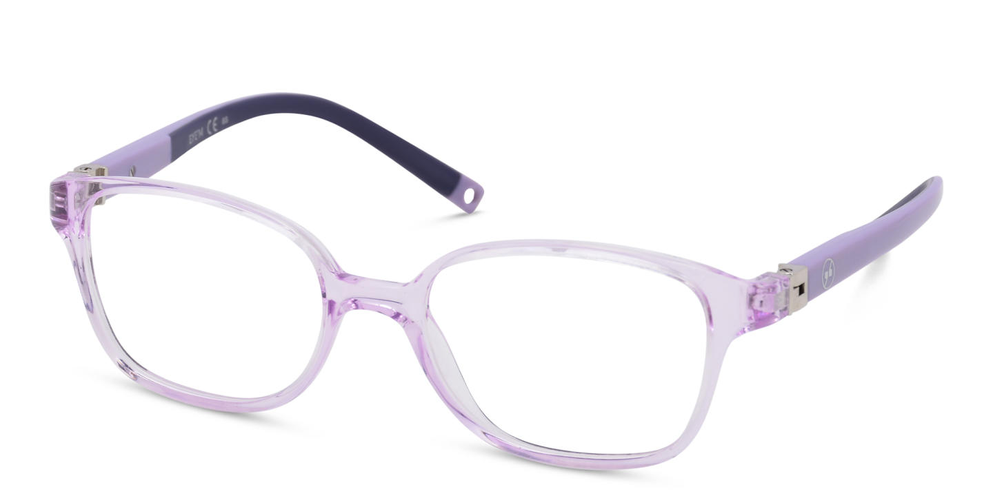 EYE'M Kids Rectangle Eyeglasses in Purple – Product Photo 1