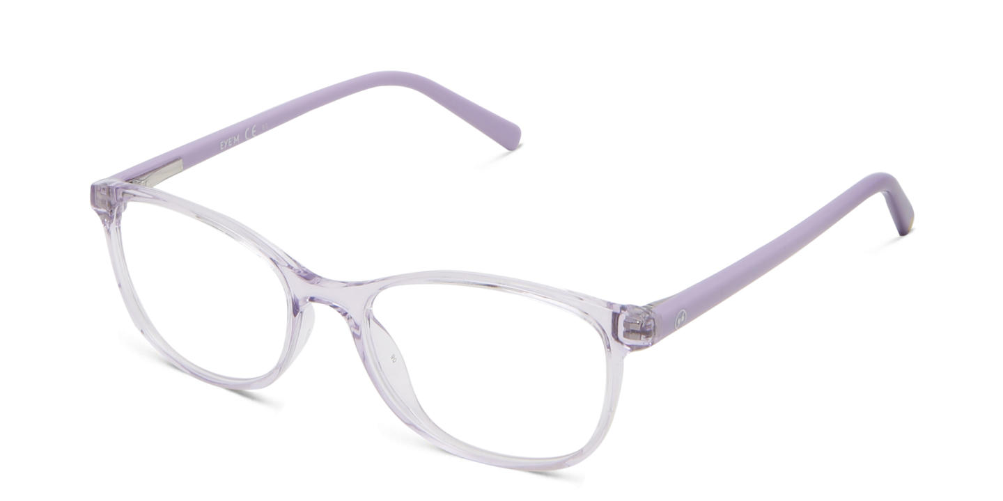 EYE'M Kids Cat Eye Eyeglasses in Purple – Product Photo 1
