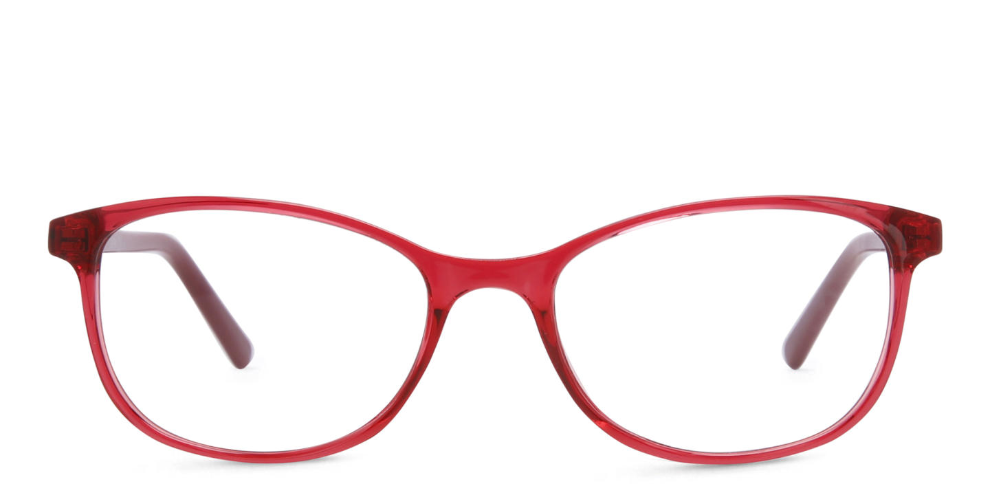 EYE'M Kids Cat Eye Eyeglasses in Red – Product Photo 0