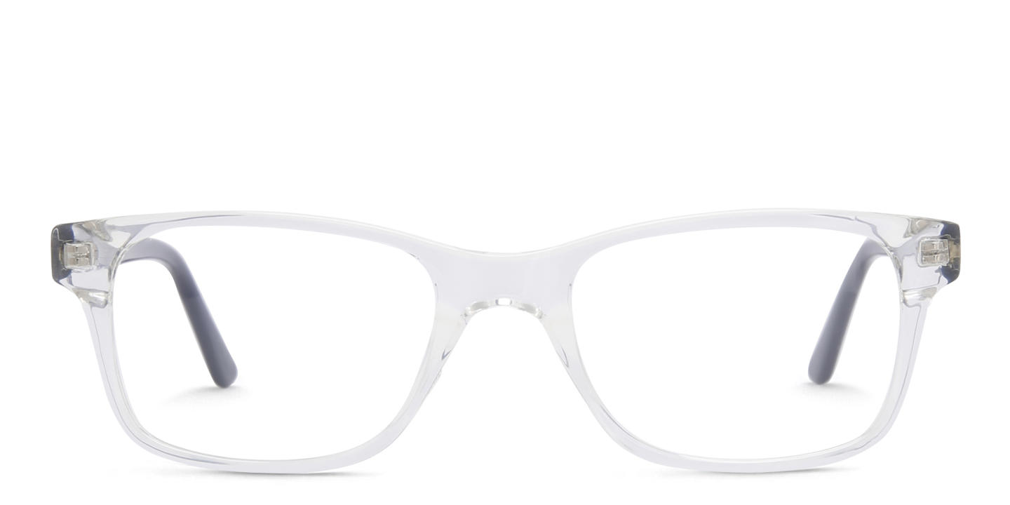 EYE'M Kids Rectangle Eyeglasses in Clear – Product Photo 0
