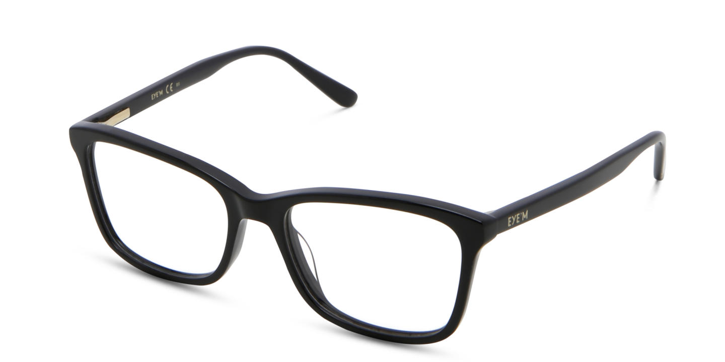 Shop EYE'M Kids Rectangle Eyeglasses in Black online.