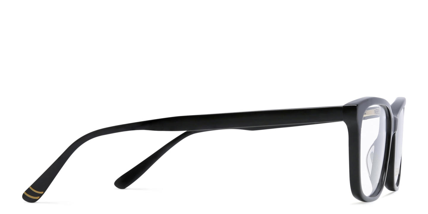 Shop EYE'M Kids Rectangle Eyeglasses in Black online.