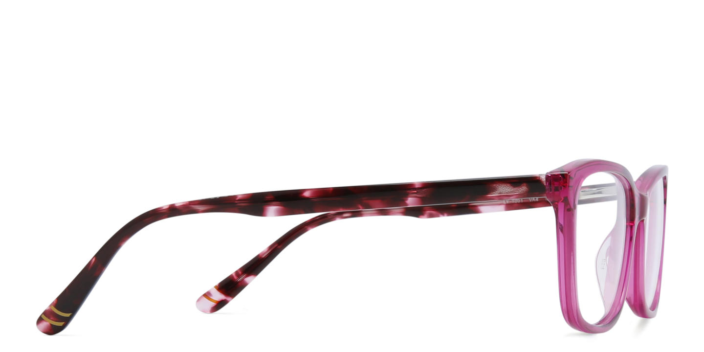 Shop EYE'M Kids Rectangle Eyeglasses in Pink online.