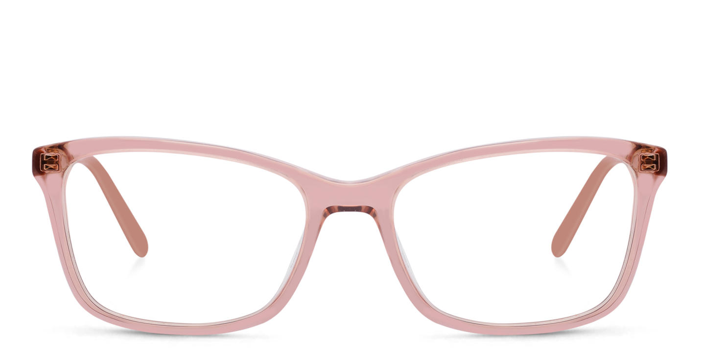 EYE'M Kids Rectangle Eyeglasses in Nude – Product Photo 0