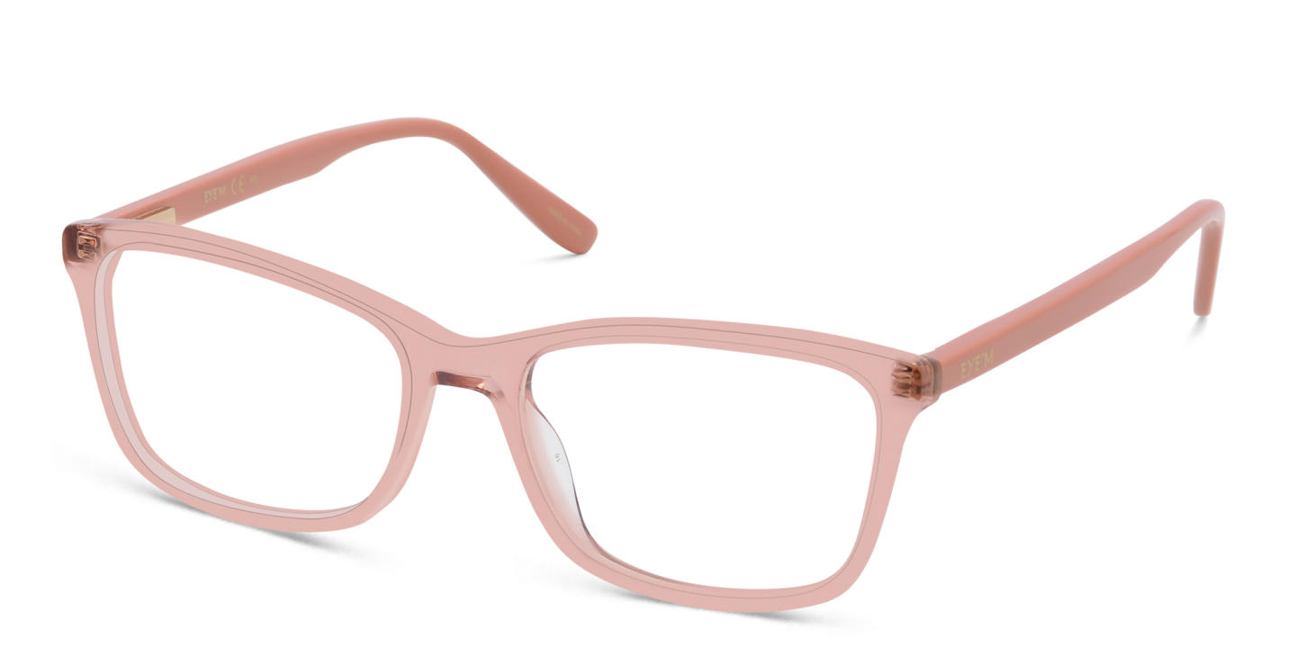 EYE'M Kids Rectangle Eyeglasses in Nude – Product Photo 1