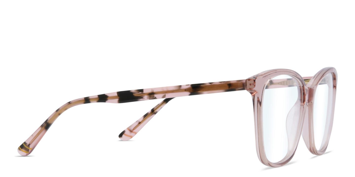 EYE'M Kids Square Eyeglasses in Nude – Product Photo 2