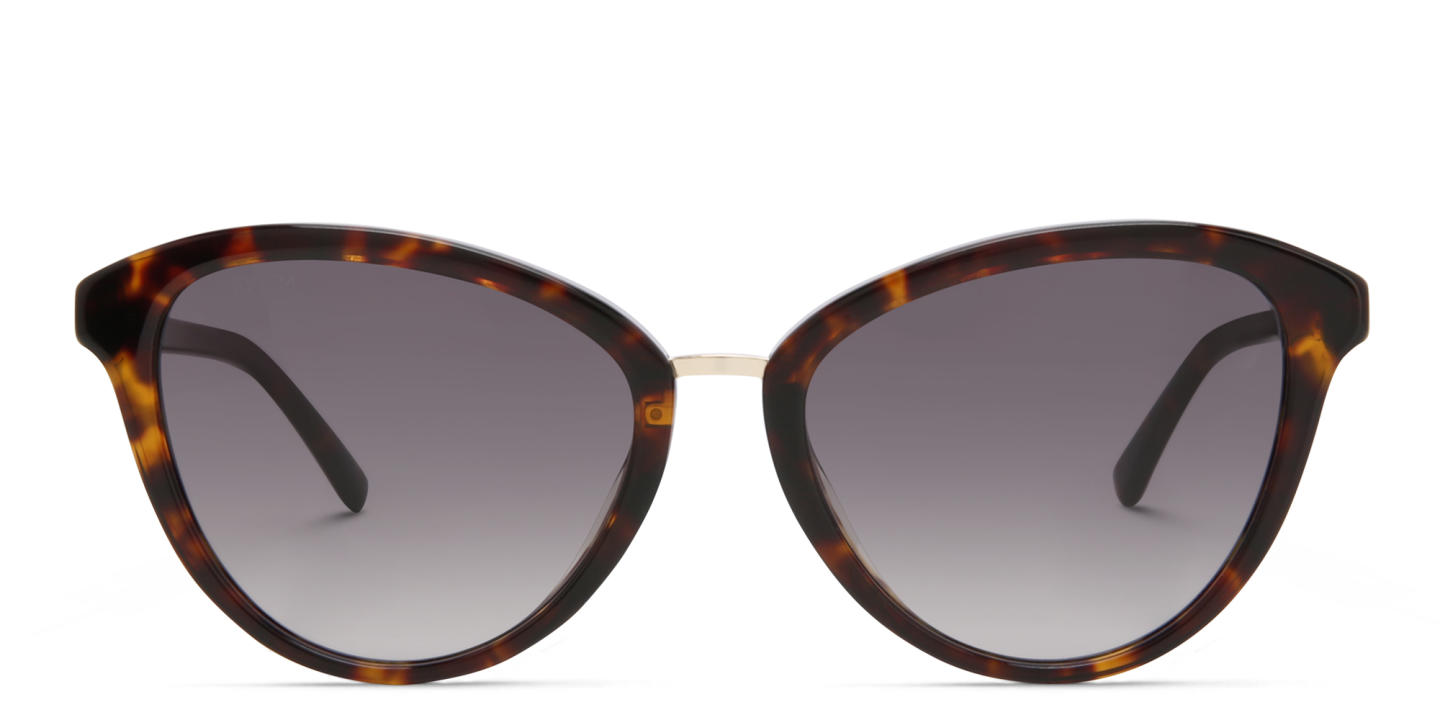 Shop EYE'M Cat Eye Sunglasses in Havana online.