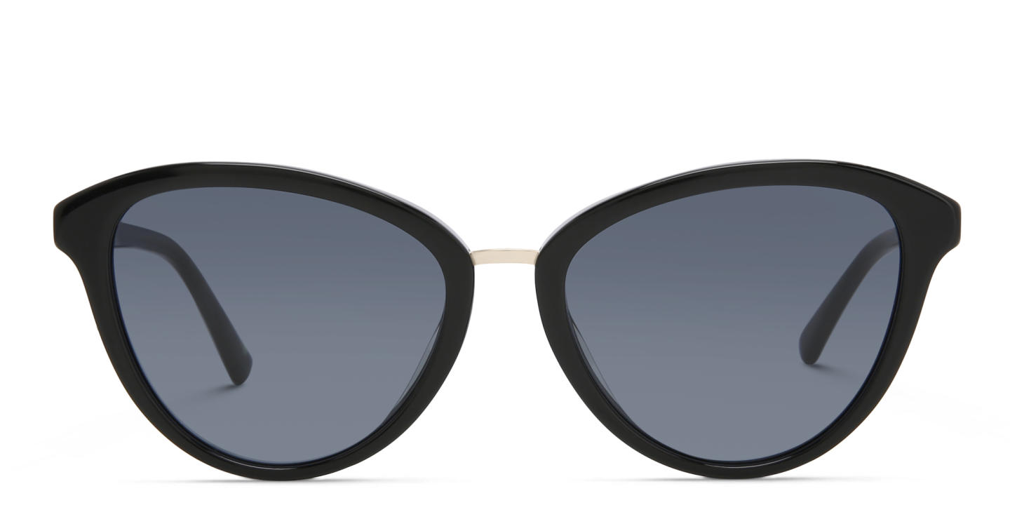 EYE'M Cat Eye Sunglasses in Black – Product Photo 0