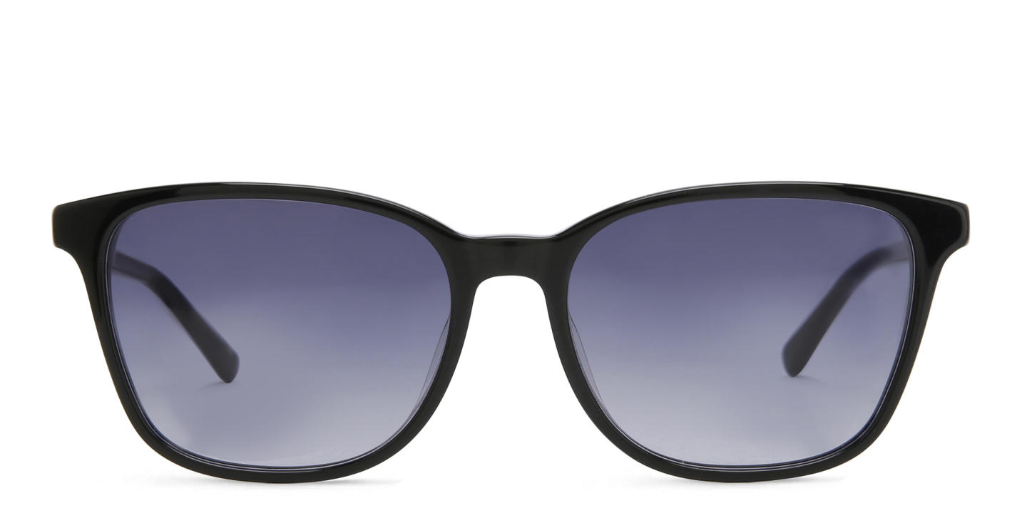 EYE'M Square Sunglasses in Black – Product Photo 0