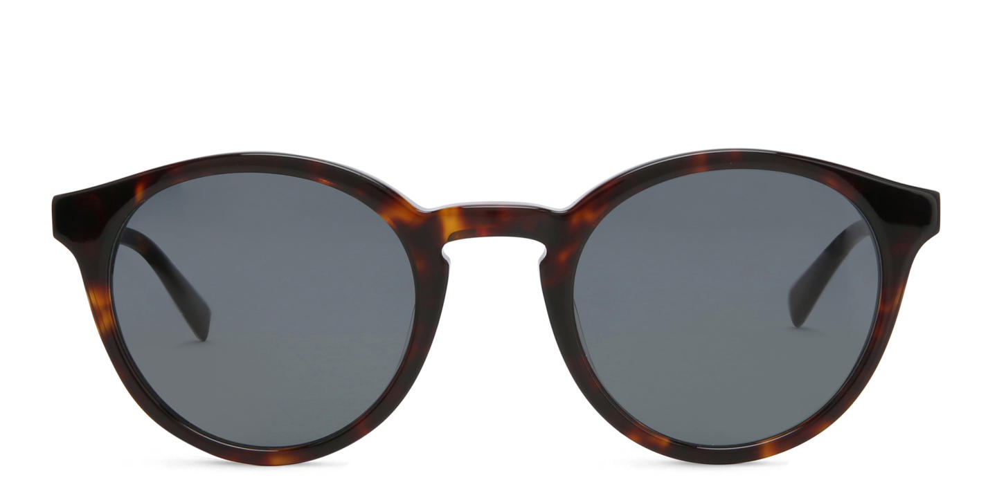 Shop EYE'M Round Sunglasses in Havana online.