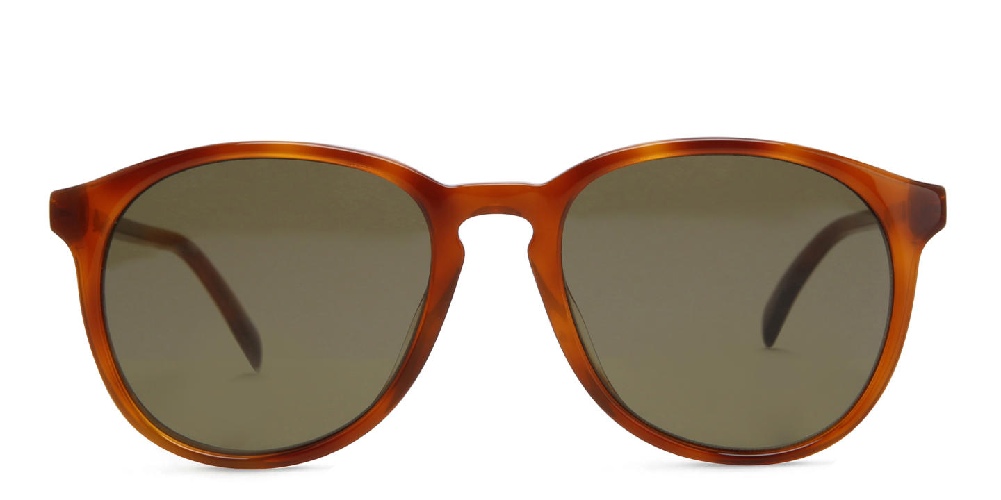 EYE'M Aviator Sunglasses in Havana – Product Photo 0