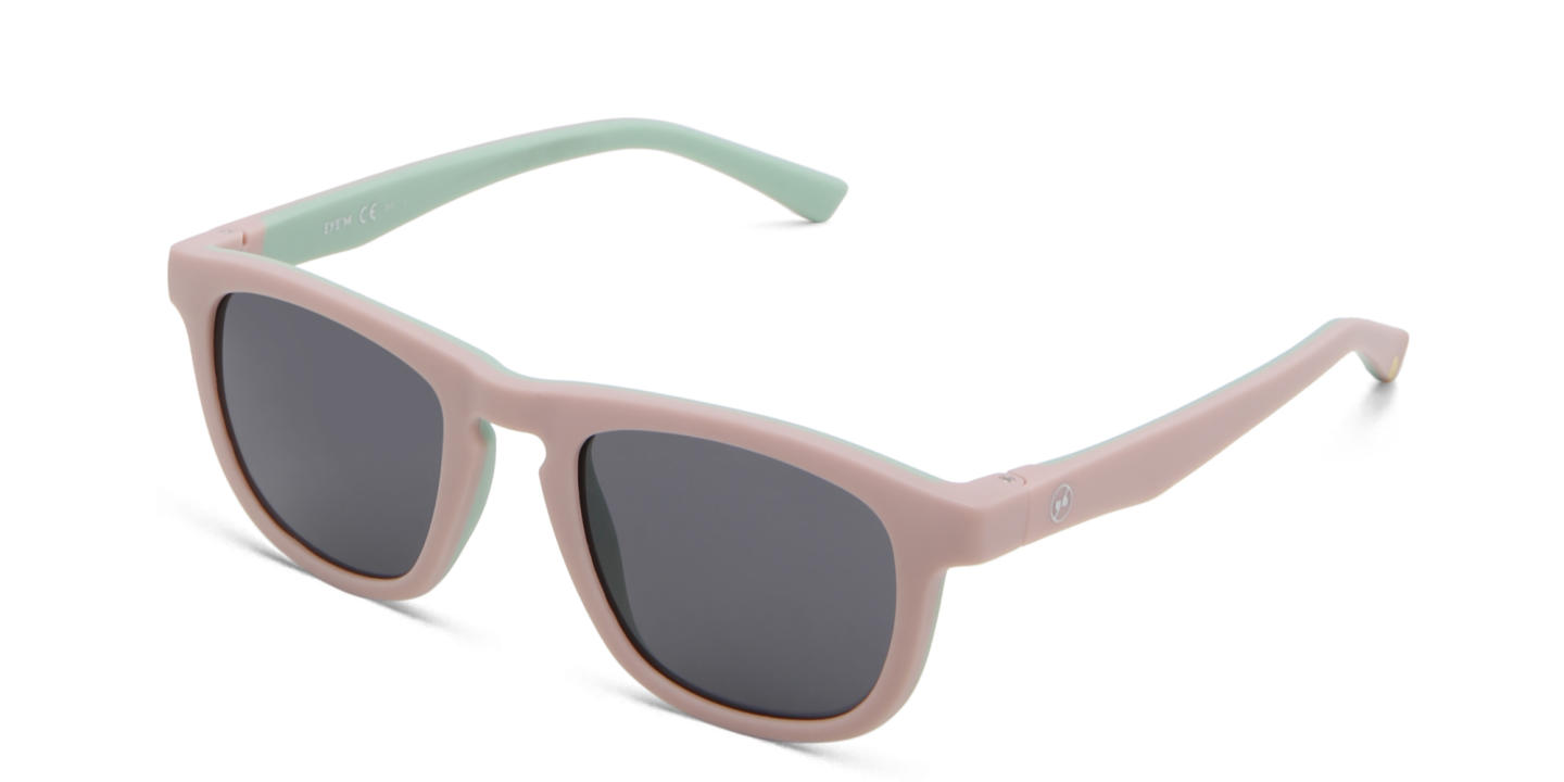 Shop EYE'M Kids Square Sunglasses in Pink online.