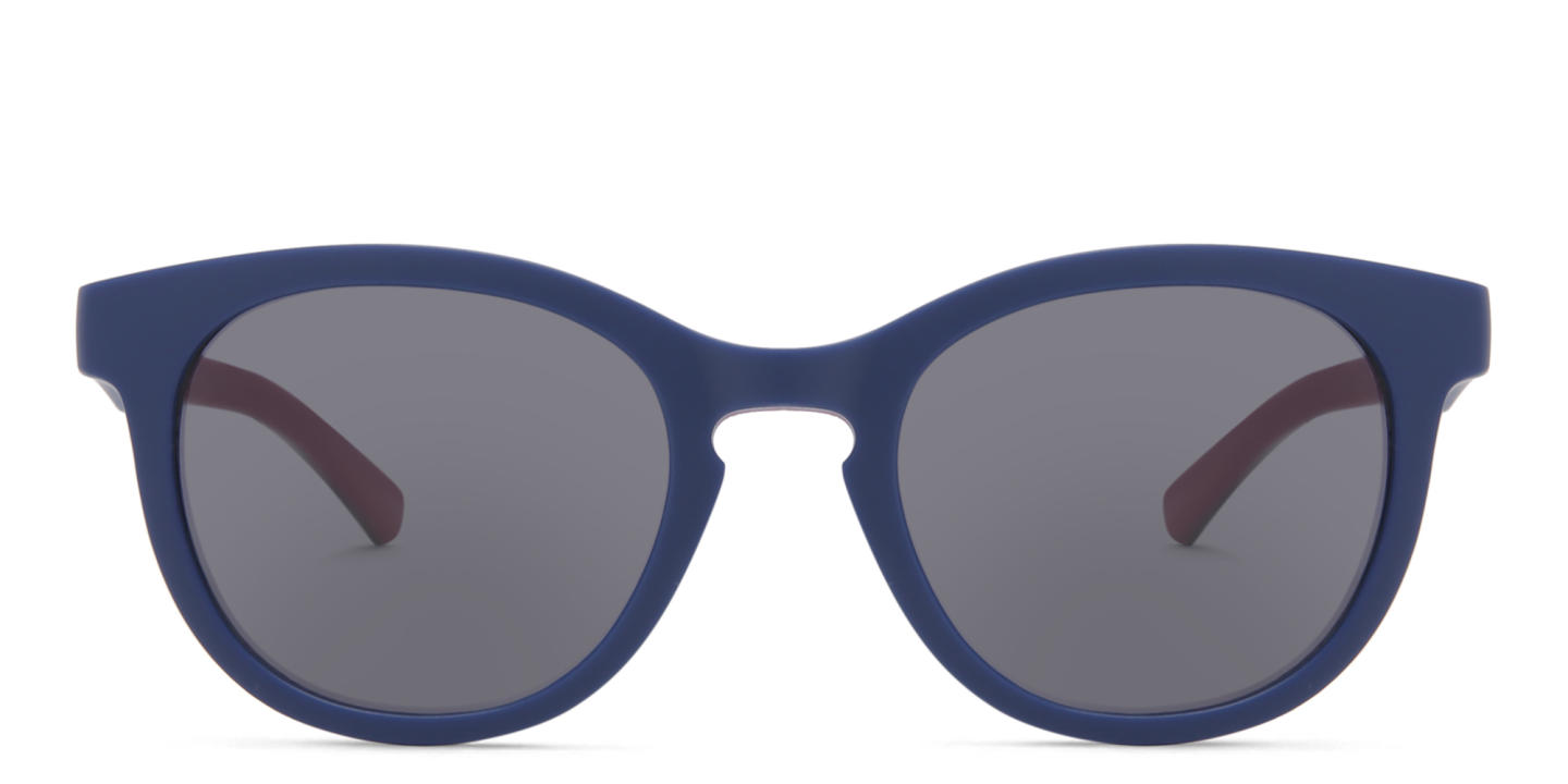 EYE'M Kids Round Sunglasses in Blue – Product Photo 0