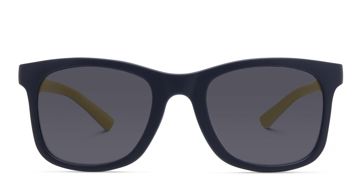 EYE'M Kids Square Sunglasses in Blue – Product Photo 0