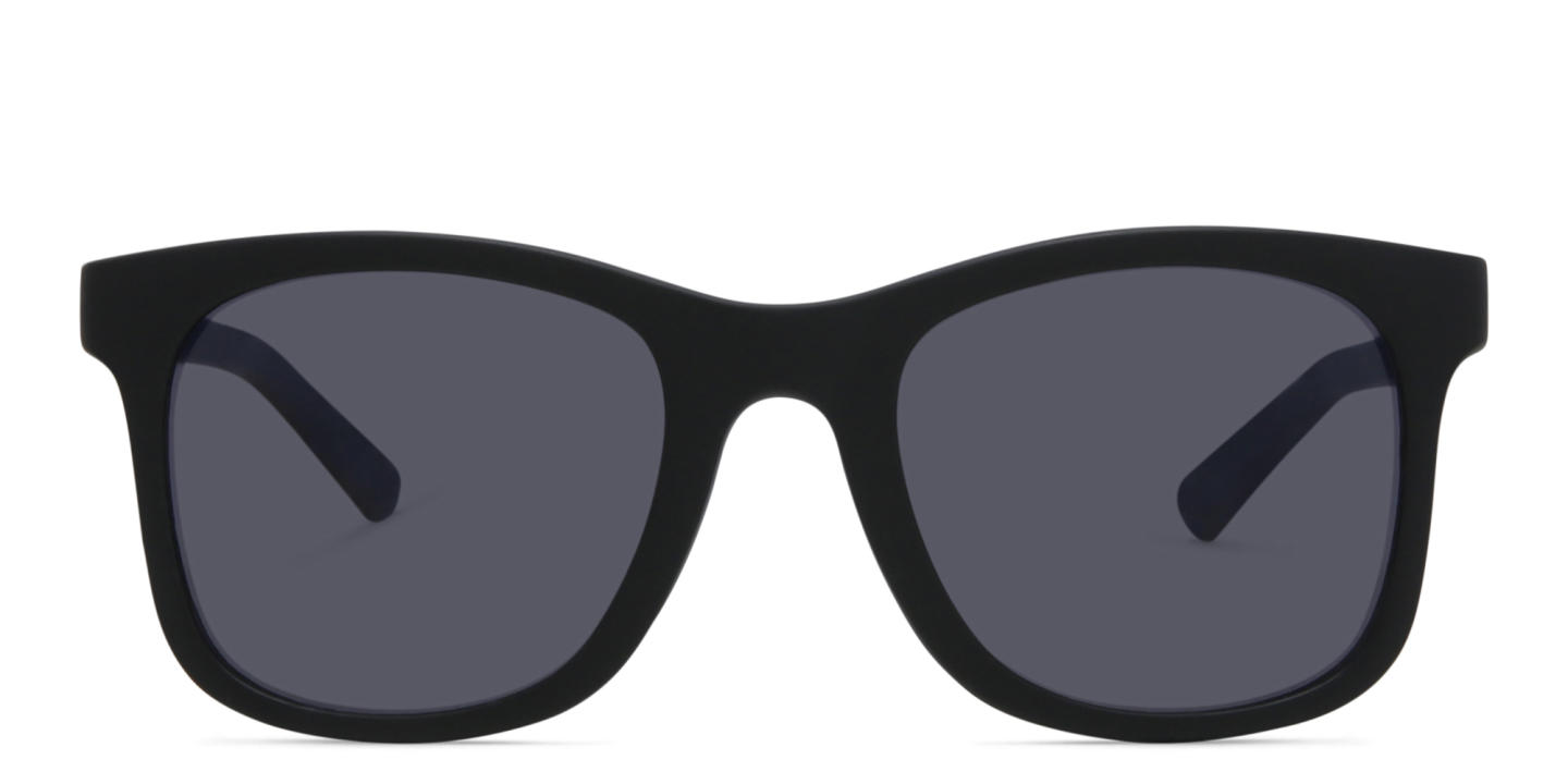 EYE'M Kids Square Sunglasses in Black & Blue – Product Photo 0