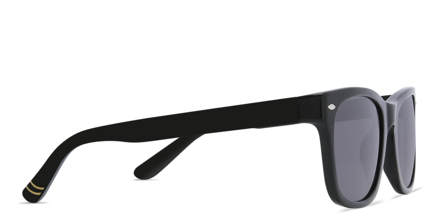 Shop EYE'M Kids Square Sunglasses in Black online.