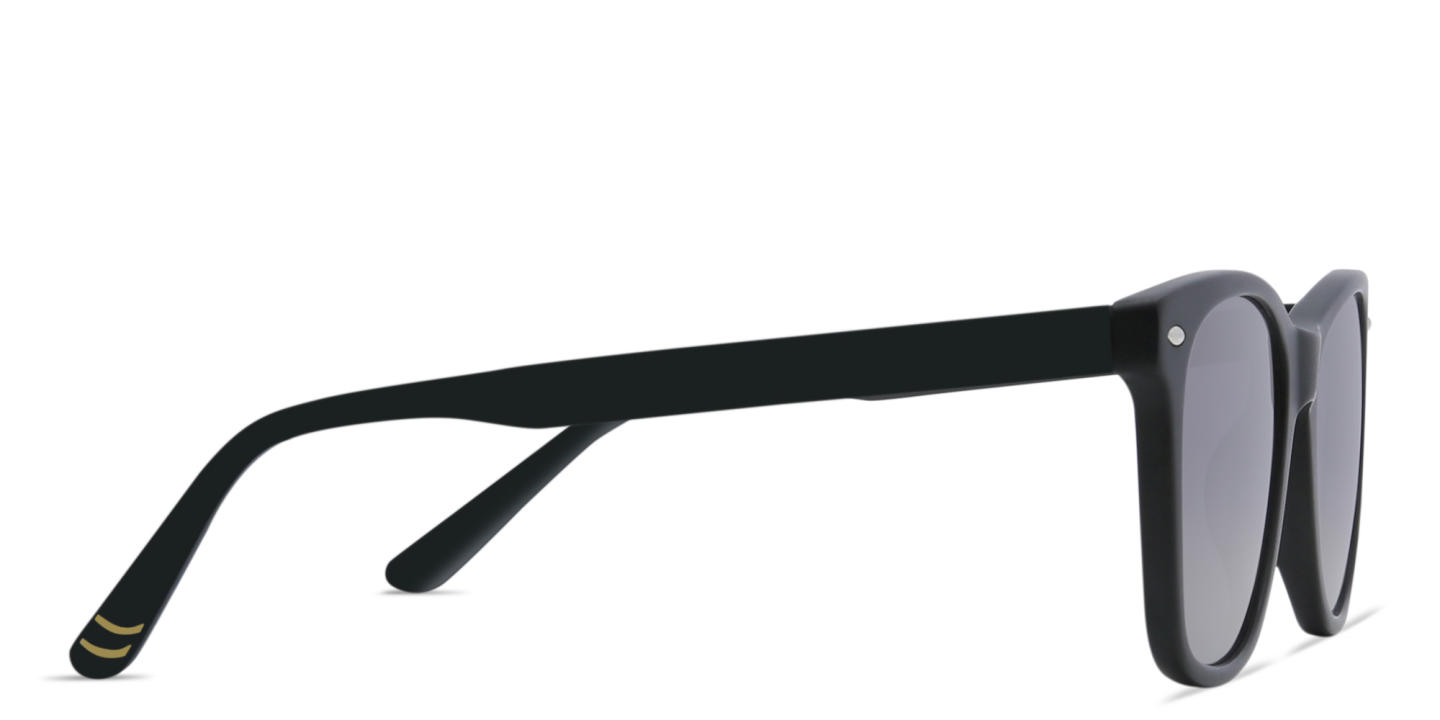 Shop EYE'M Kids Square Sunglasses in Black online.