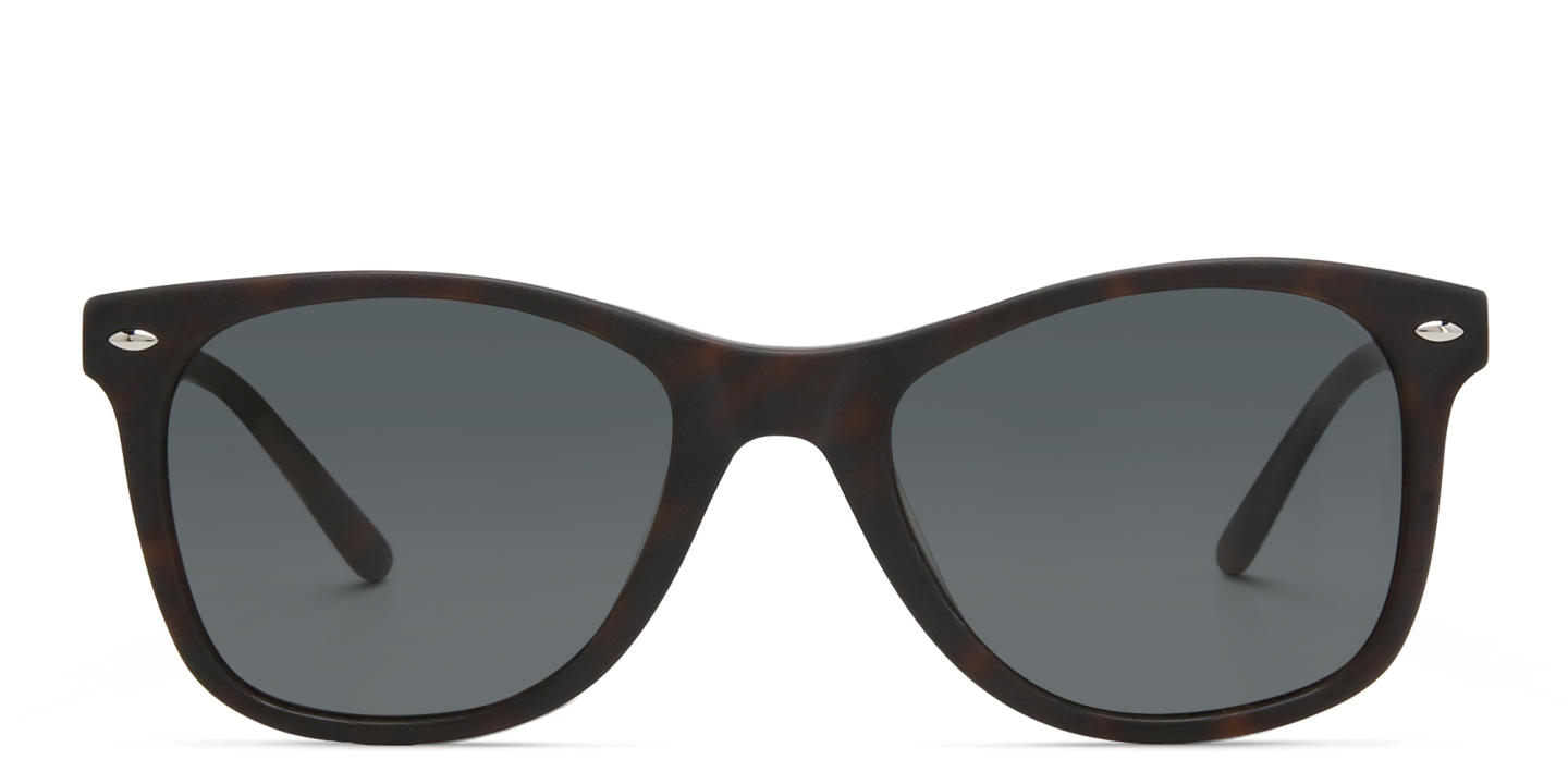 Shop EYE'M Kids Square Sunglasses in Solid Black online.
