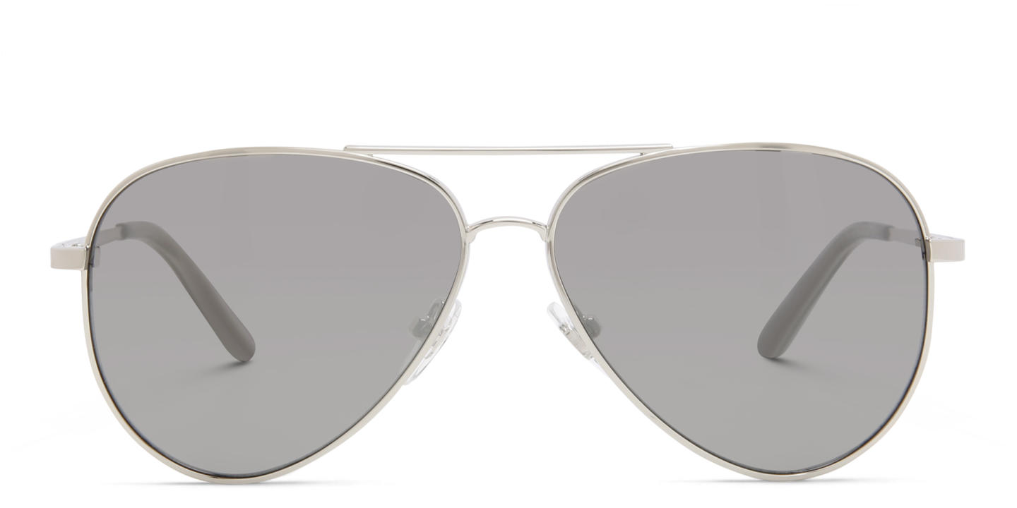 Shop EYE'M Kids Aviator Sunglasses in Silver online.