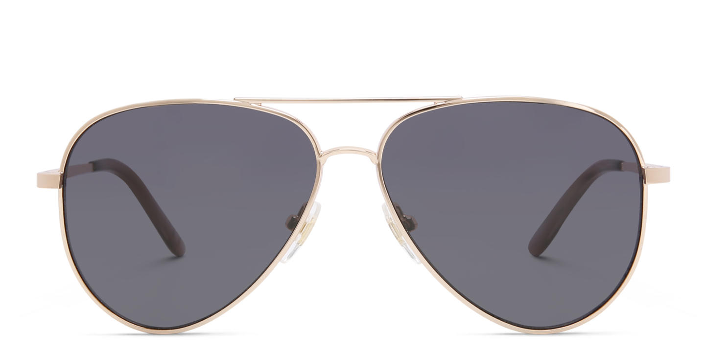 Shop EYE'M Kids Aviator Sunglasses in Gold online.