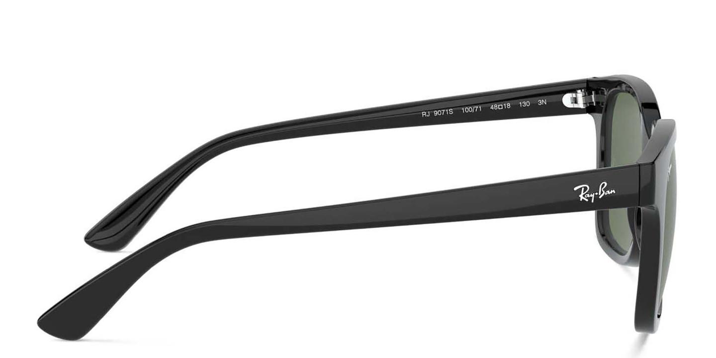 Ray-Ban Junior Kids Square Sunglasses in Black – Product Photo 2