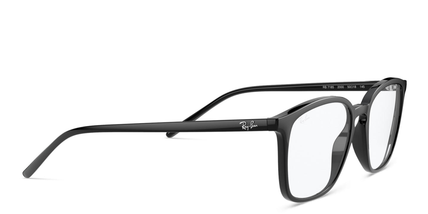 Ray-Ban Unisex Square Eyeglasses in Black – Product Photo 3