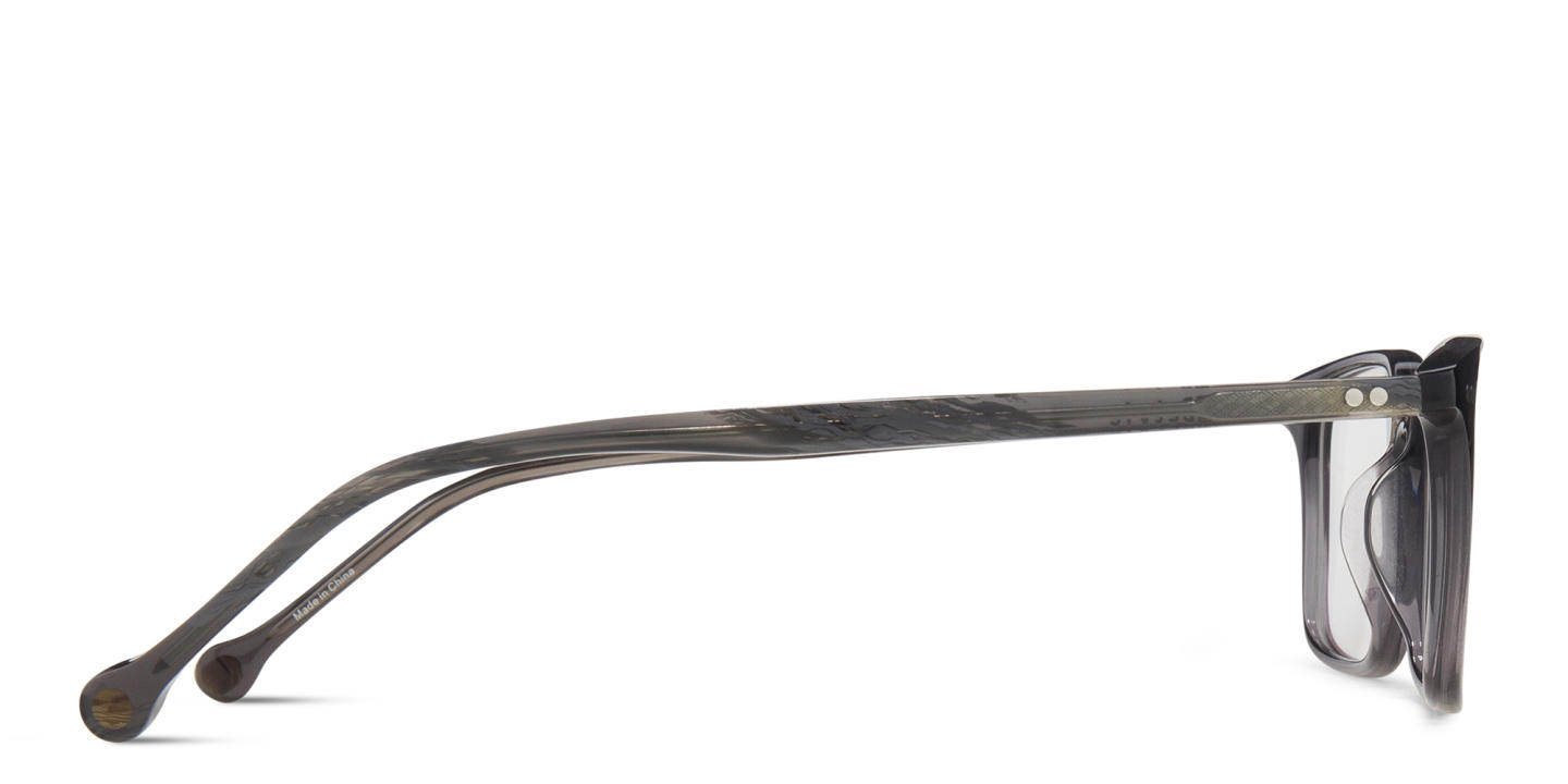 Belvie Unisex Rectangle Eyeglasses in Grey – Product Photo 3