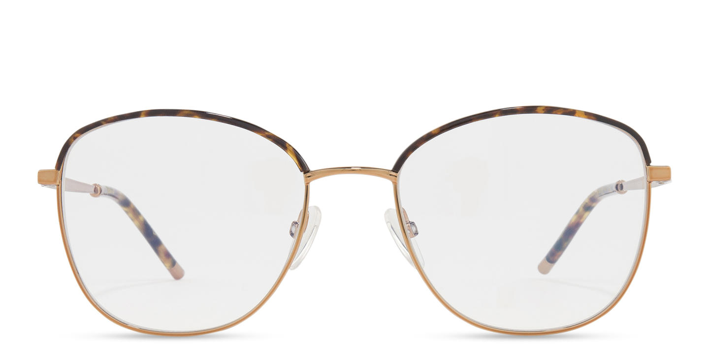 Shop Belvie Square Eyeglasses in Tortoise online.