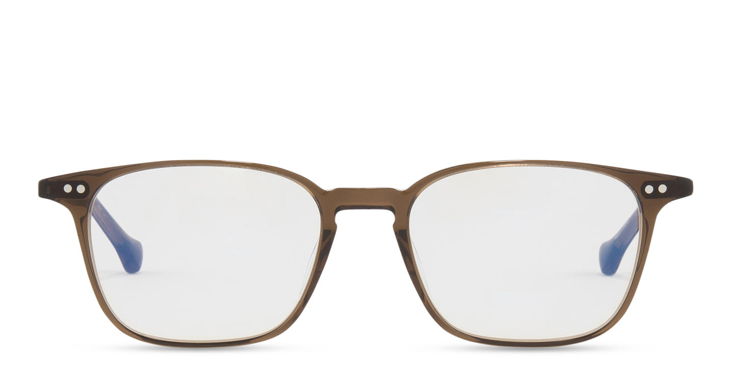 Belvie Unisex Square Eyeglasses in Brown – Product Photo 0