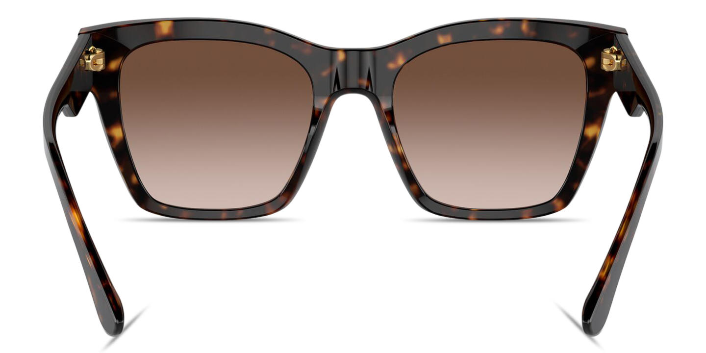 Shop Dolce & Gabbana DG Motif Square Sunglasses in Havana online.