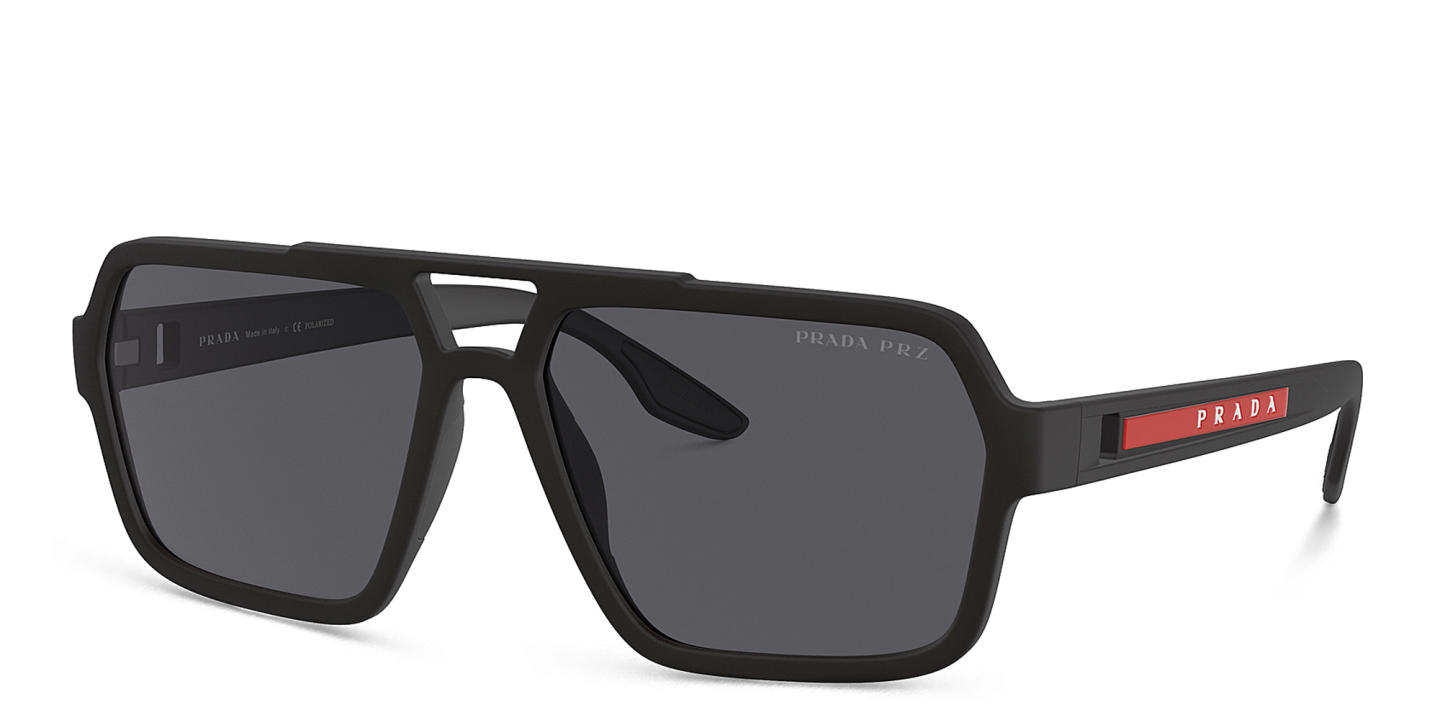 Prada Linea Rossa Logo in Black – Product Photo 1