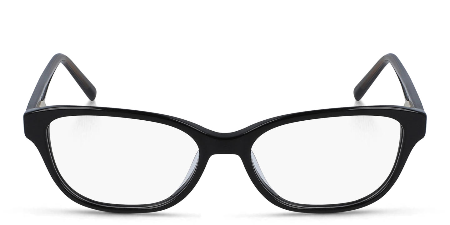 DKNY Square Eyeglasses in Black – Product Photo 0