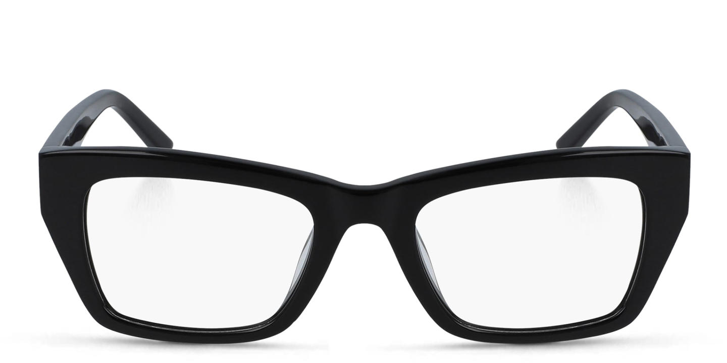 DKNY Square Eyeglasses in Black – Product Photo 0