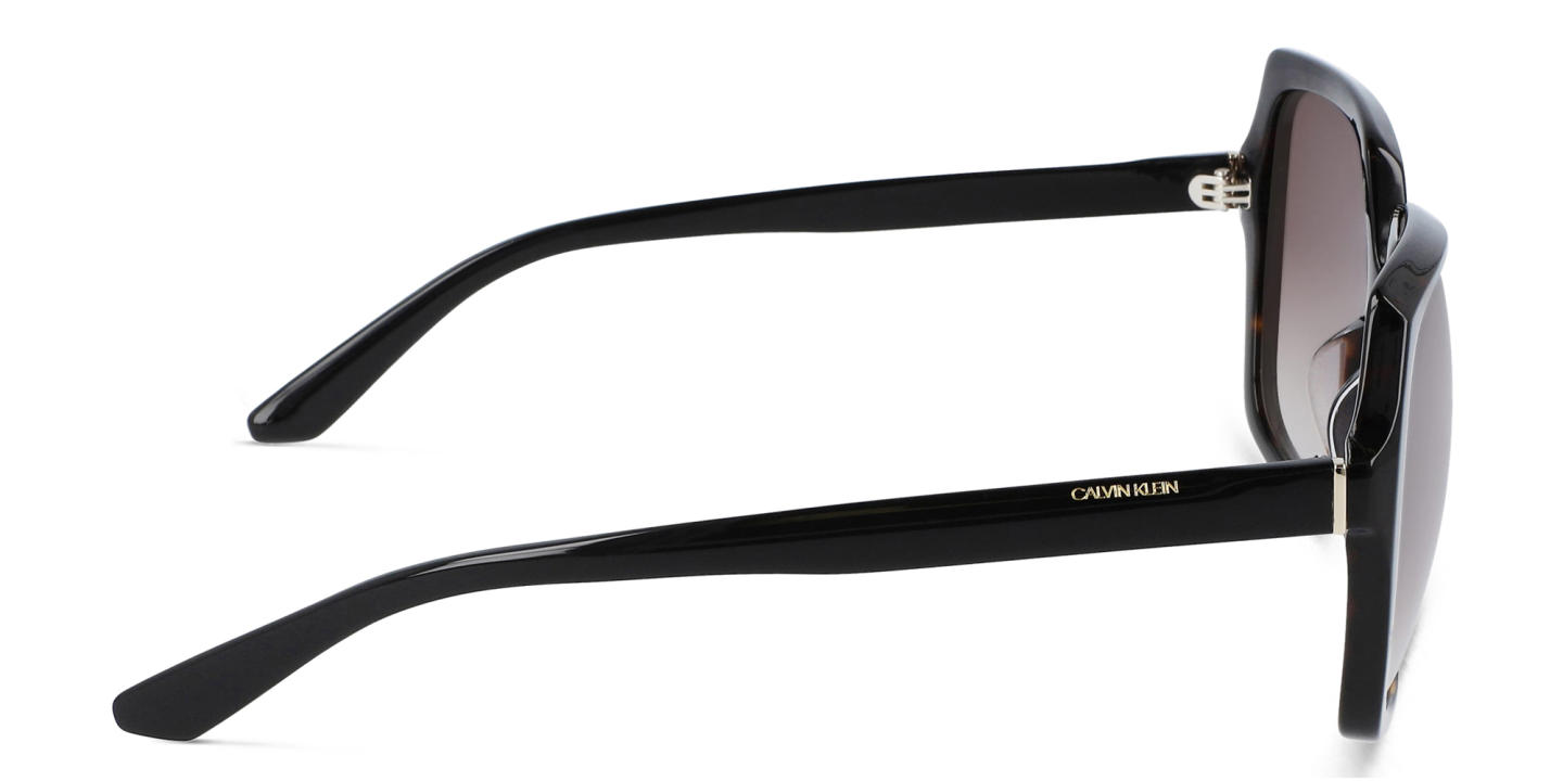 Calvin Klein Oversized Square Sunglasses in Brown – Product Photo 2