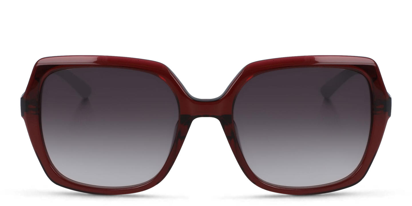 Calvin Klein Oversized Square Sunglasses in Red – Product Photo 0