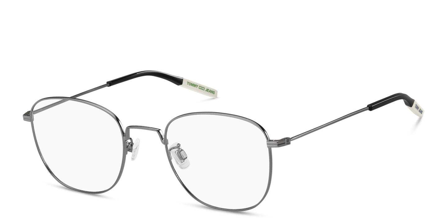 نظارات طبية مربّعة من تومي هيلفيغر بلون رمادي - صورة المنتج 1