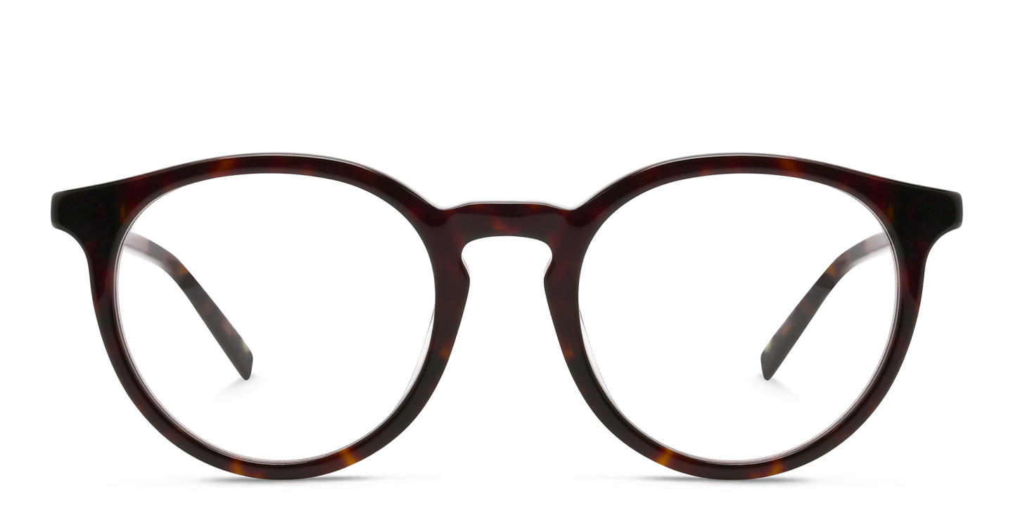 EYE'M Round Eyeglasses in Havana – Product Photo 0