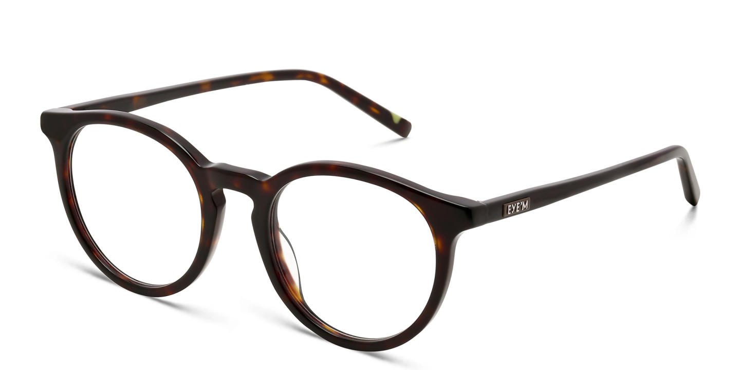 Shop EYE'M Round Eyeglasses in Havana online.