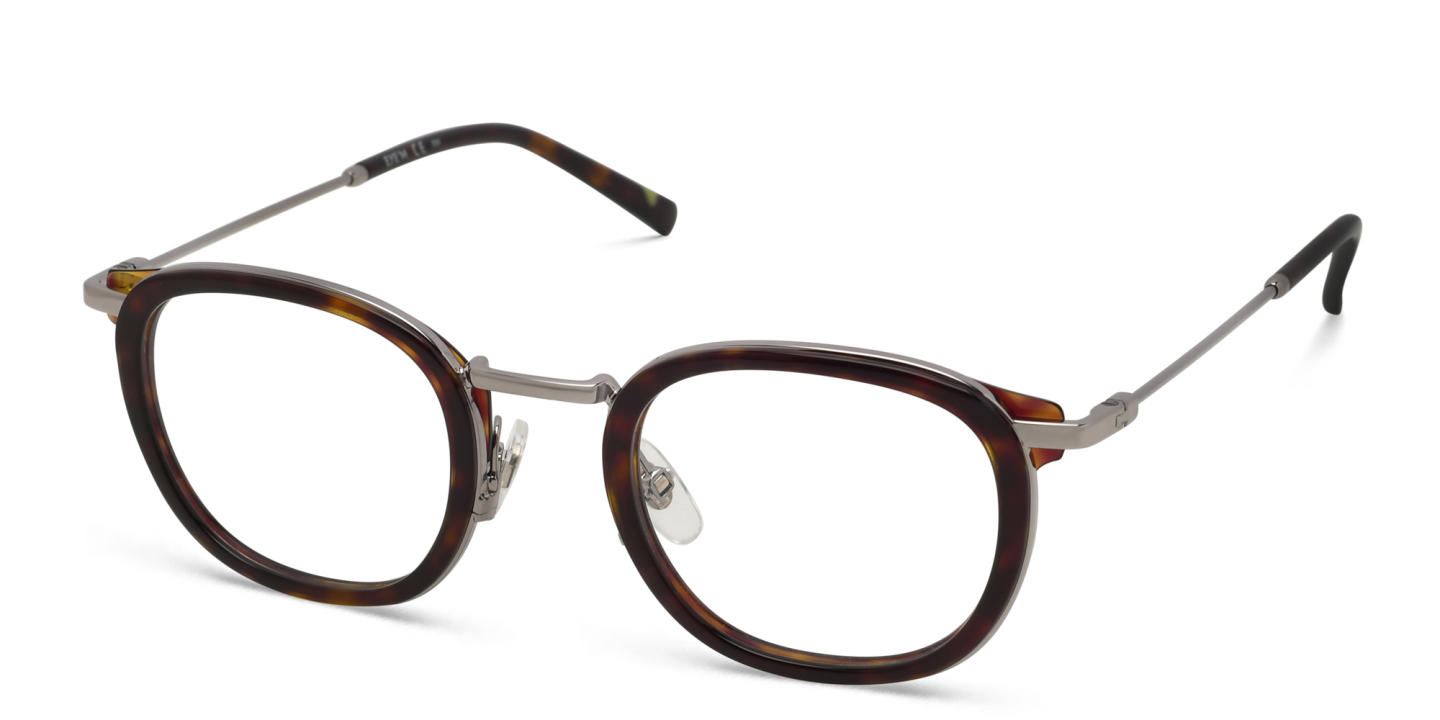 Shop EYE'M Square Eyeglasses in Silver online.