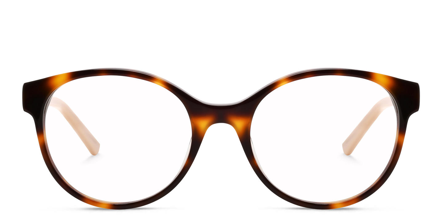 EYE'M Round Eyeglasses in Havana – Product Photo 0