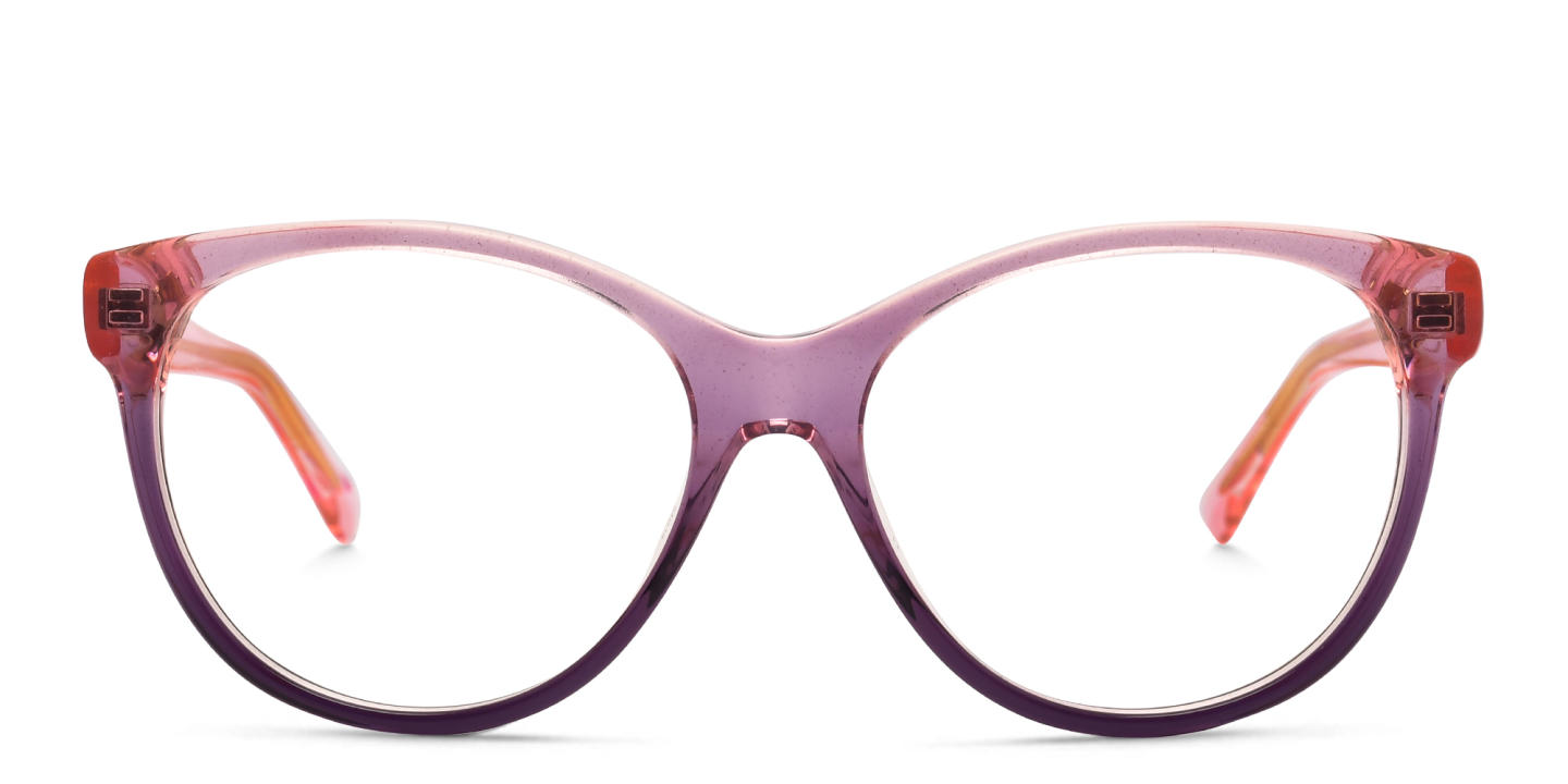 EYE'M Cat Eye Eyeglasses in Pink – Product Photo 0