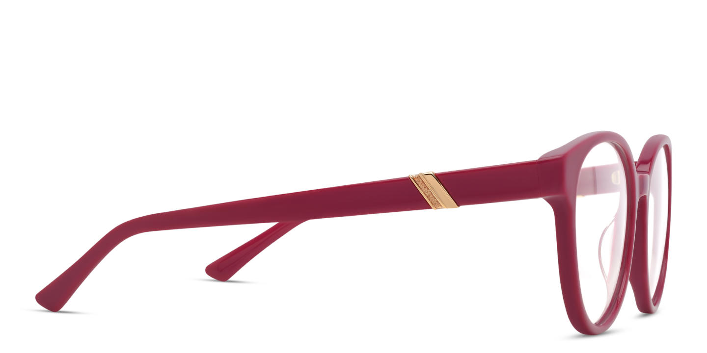 EYE'M Round Eyeglasses in Purple – Product Photo 3