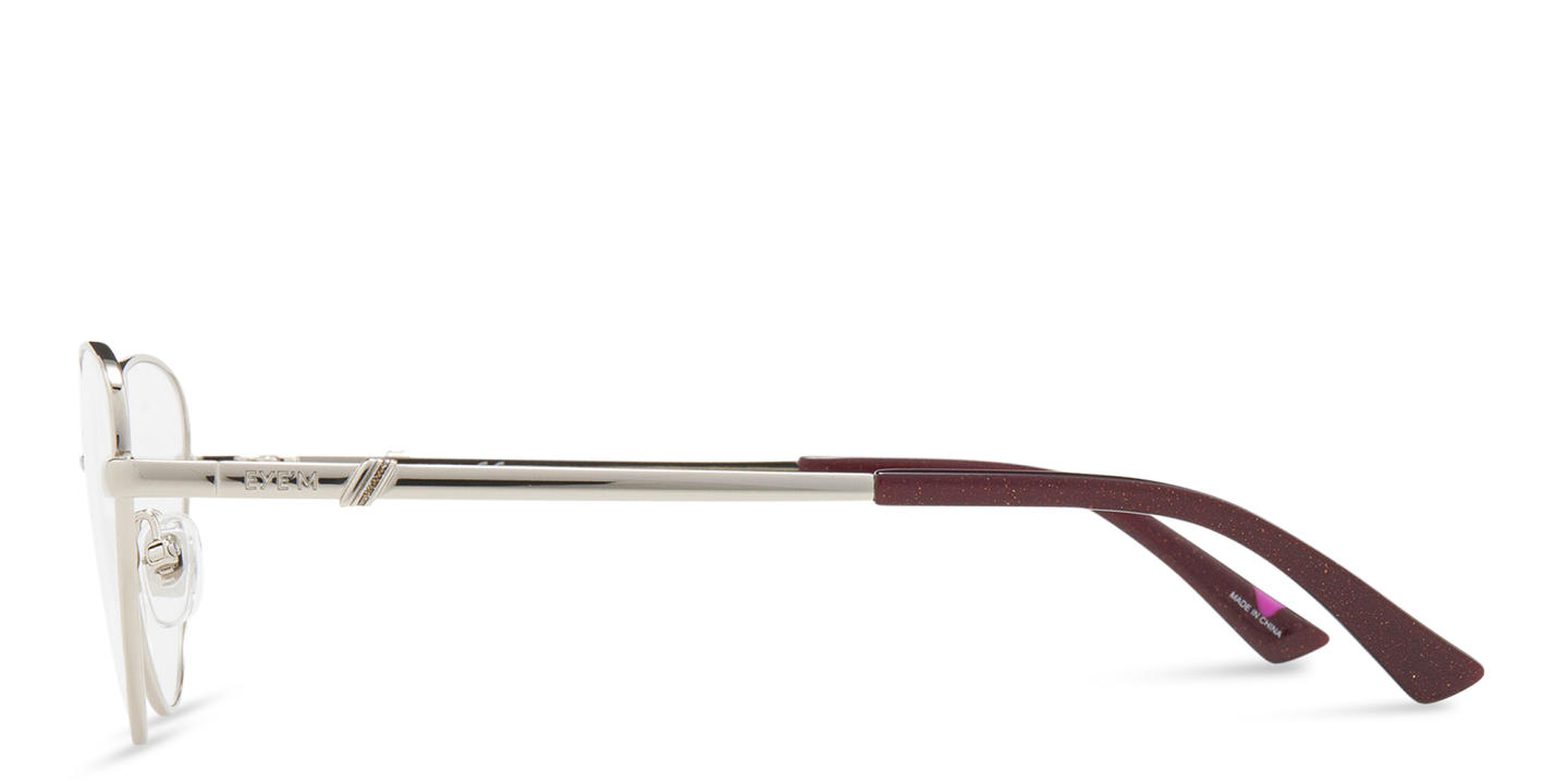 نظارات طبية كات آي واسعة من EYE'M بلون ذهبي فاتح - صورة المنتج 1