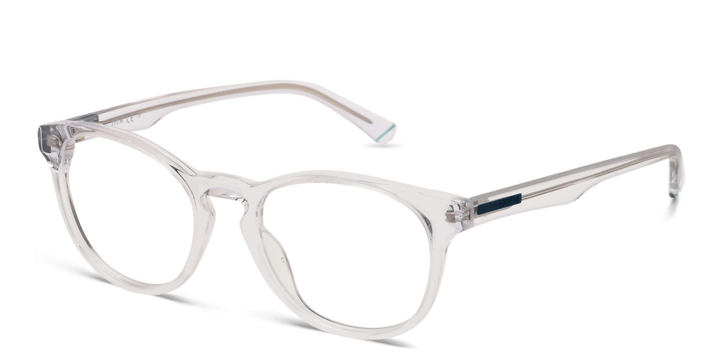 EYE'M Round Eyeglasses in Clear – Product Photo 2
